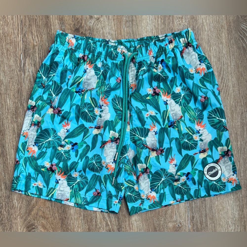 Cove Australia Men’s Swim Trunks Tropical Print Size L